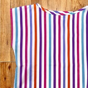 Vintage Avon Multicolor Striped Blouse